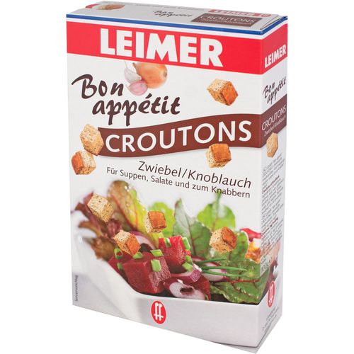 LEIMER croutons, luk / češnjak 100g slika 1