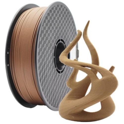 3DP-PLA-WD-01-NAT PLA Filament za 3D stampac 1.75mm, kotur 1KG wood natural slika 3