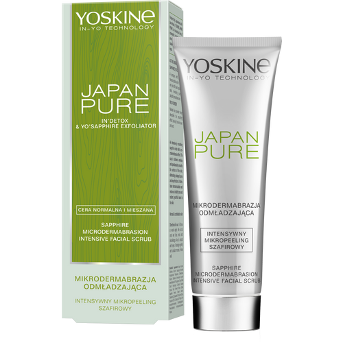 Yoskine Japan Pure safirni piling za lice, 75 ml slika 1