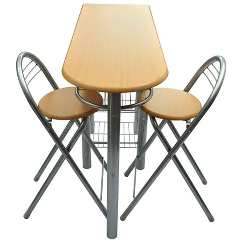 Set stola i stolica za kuhinju/doručak/bar drveni slika 30