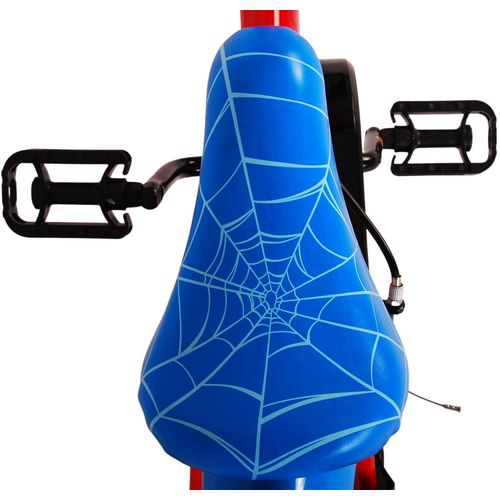 Dječji bicikl 16″ Spider-Man dvije ručne kočnice crveni slika 8
