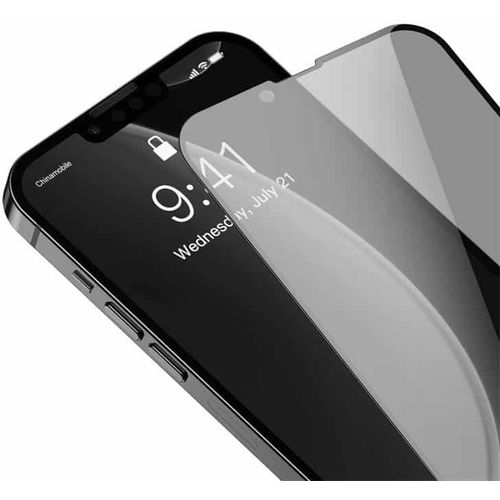 Baseus Tempered Glass Anti-spy 0.23mm za iPhone 13 Pro Max (2kom) slika 2