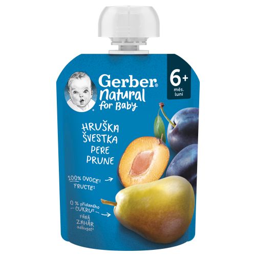 GERBER Prune Pear 90g  slika 1