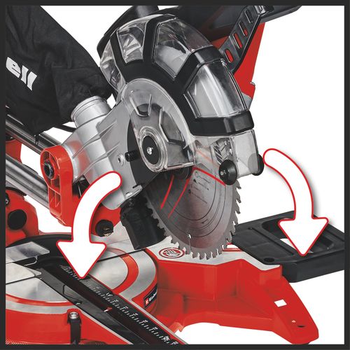 Einhell Potezna preklopna testera TC-SM 2131/1 Dual slika 3