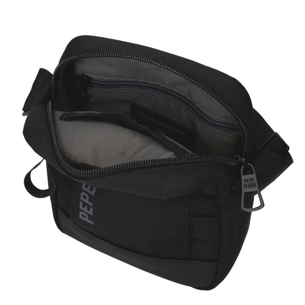 Pepe Jeans Torba na rame 19.5 cm Matlock 7315241 crna slika 4