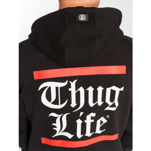 Thug Life / Zip Hoodie B.Gothic in black slika 4