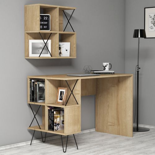 Woody Fashion Studijski stol, Extra 2 - Oak slika 1