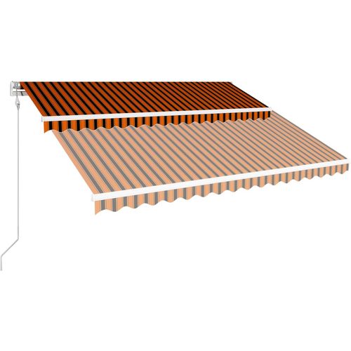 Tenda na automatsko uvlačenje 400 x 300 cm narančasto-smeđa slika 9