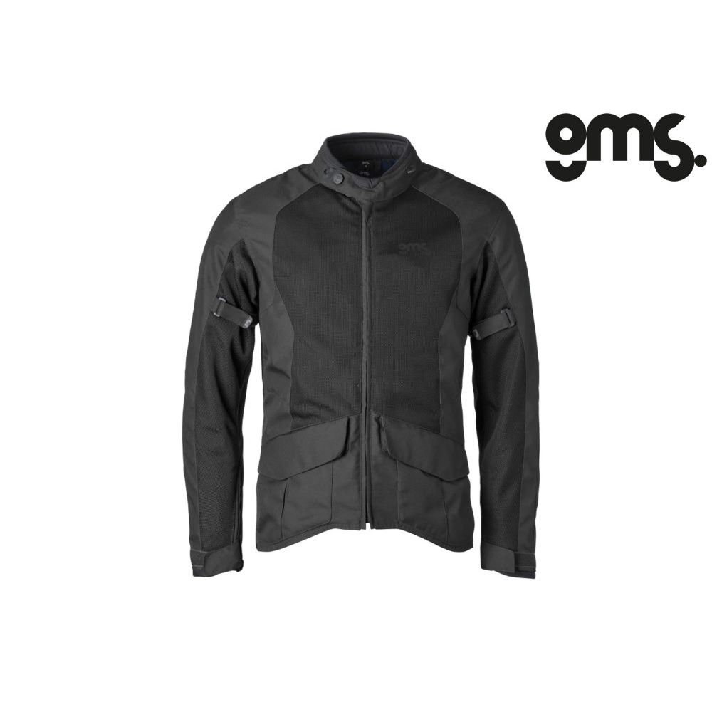 Jakna za motor GMS FiftySix.7 Long - Crna vel.3XL slika 1