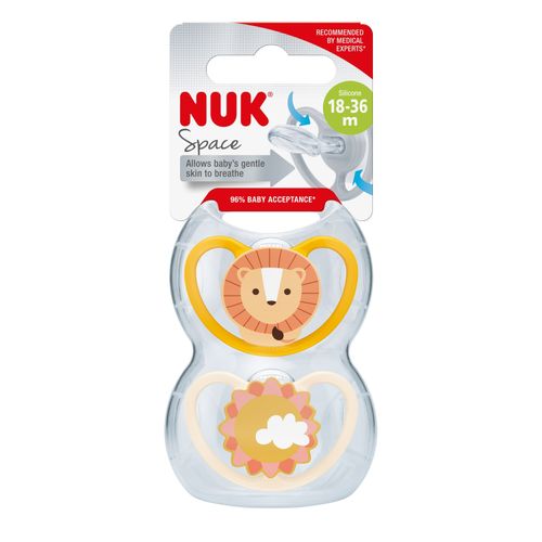 NUK duda varalica - silikon Space s3 (18-36), 2 kom/box 10739501 slika 12