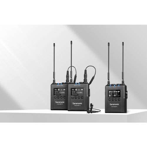 SARAMONIC UwMic9S Kit2 3.5mm/XLR UHF Wireless Lav. bubica mikrofon (1xRX9S, 2xTX9S) slika 1