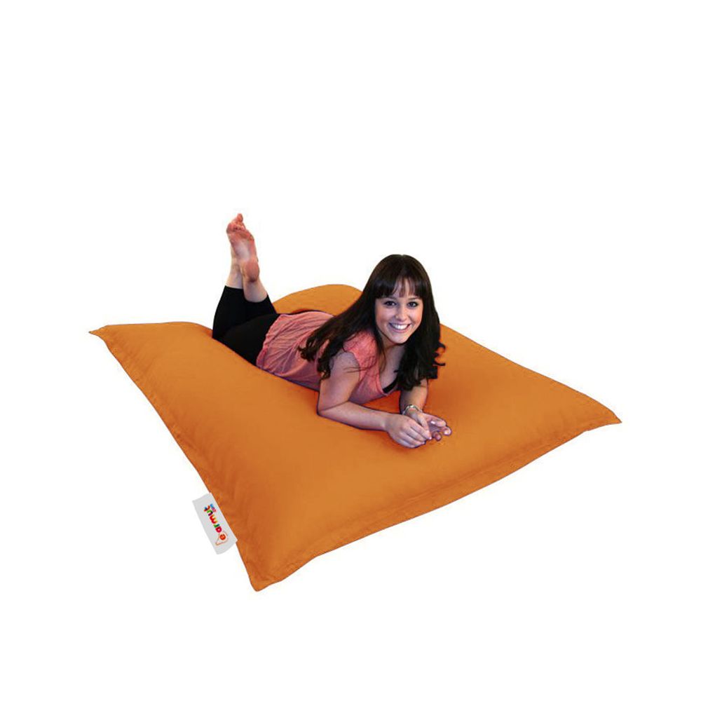 Cushion Pouf 100x100 - Narandžasti Baštenski Jastučić slika 5