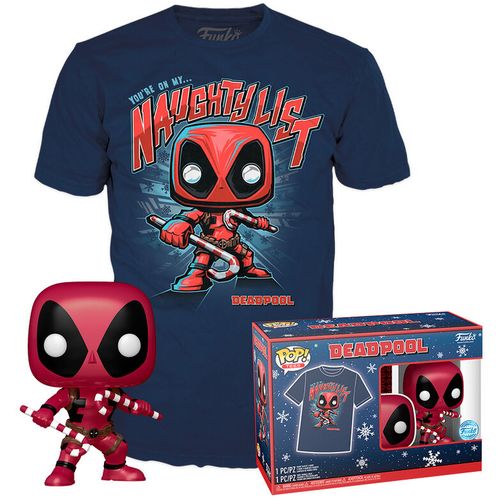 Set figure POP & Tee Marvel Deadpool size M slika 1