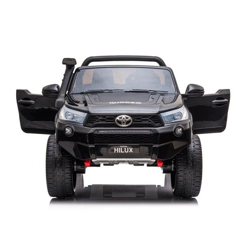 Licencirani auto na akumulator Toyota Hilux 4x4 - dvosjed - crni slika 5