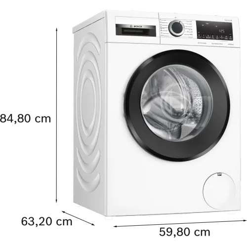 Bosch WGG142ZOBY Serija 6, Veš mašina 9 kg, 1200 rpm, EcoSilence Drive, Dubina 58.8 cm slika 5