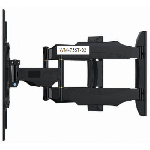 WM-75ST-02 Gembird rotate/tilt VESA max. 60x40cm 32-75 max.45kg (ugaoni) slika 10