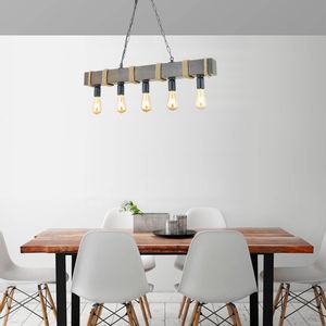 Simona 5Li Rustik Avize Walnut
Black Chandelier