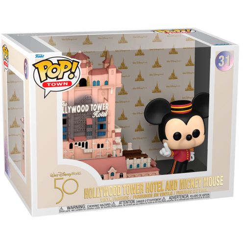 POP figura Walt Disney World 50. obljetnica Hollywood Tower Hotel i Mickey Mouse slika 1