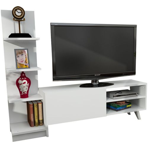 Salvador - White White TV Unit slika 3