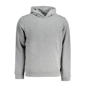 CALVIN KLEIN MEN'S ZIP-UP SWEATSHIRT GREY