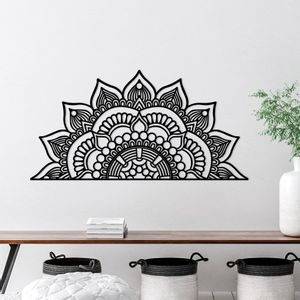 Wallity Metalna zidna dekoracija, Mandala-S-3