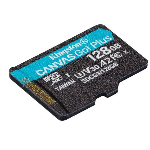 Memorijska kartica bez adapt. Kingston Canvas Go! Plus microSD 128GB slika 2