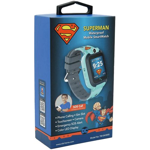DC Pametni sat , Superman, SOS tipka, slot za SIM card - SUPERMAN Waterproof SmartWatch slika 5