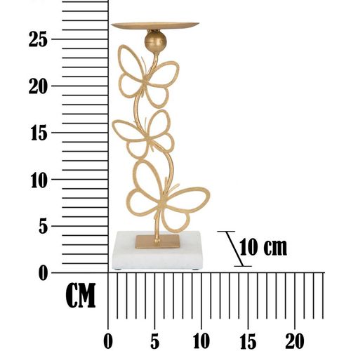 Mauro Ferretti Svijećnjak leptir cm 10x10x26,5 slika 6