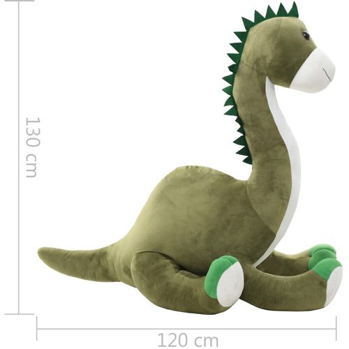 Mekani plišani dinosaur brontosaur zeleni slika 12