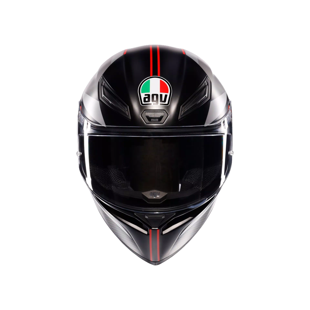 AGV K1 S LAP Matt Black/Grey/Red slika 3