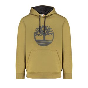 TIMBERLAND MEN'S ZIP-UP SWEATSHIRT GREEN