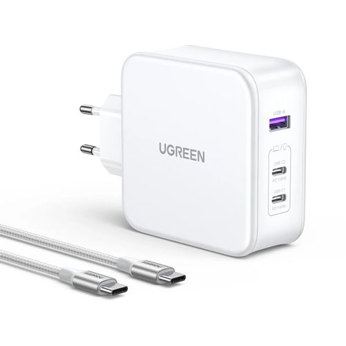 UGREEN Nexode punjač s 3 USB-C porta 140W i PD 3.1 GaN tehnologijom slika 1