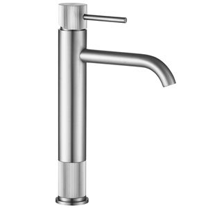 Rea Lungo Stripe kupaonska miješalica Brush Nickel