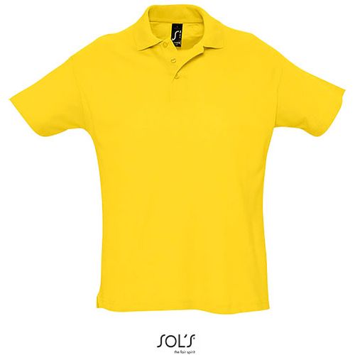 SUMMER II muška polo majica sa kratkim rukavima - Žuta, L  slika 5