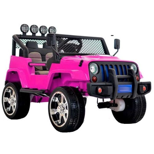 Licencirani S2388 Off Road Jeep rozi - auto na akumulator slika 1