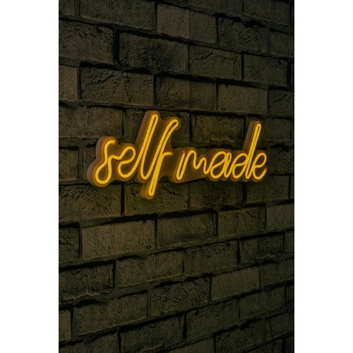 Wallity Ukrasna plastična LED rasvjeta, Self Made - Yellow slika 12