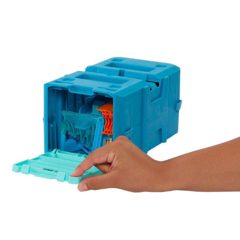 Hot Wheels Track Builder Ice Crash Pack - Razbijač leda slika 3