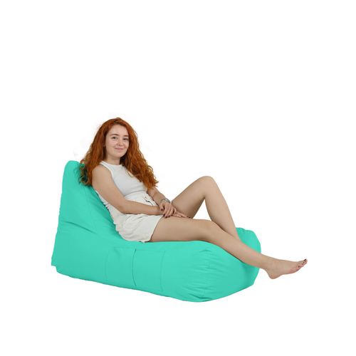 Atelier Del Sofa Vreća za sjedenje, Trendy Comfort Bed Pouf - Turquoise slika 9