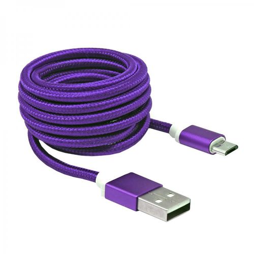 KABEL SBOX USB->MICRO USB M/M 1,5M Blister PURPLE slika 3