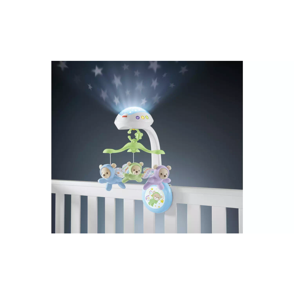 Fisher Price Vrtuljak sa projektorom i daljinskim Butterfly Dream 3U1   slika 4