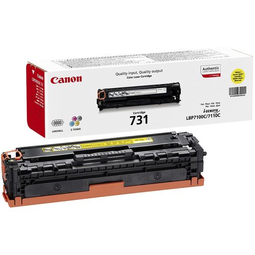 Canon toner CRG-731Y, žuti slika 2