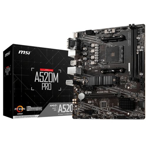 MSI A520M PRO matična ploča slika 1