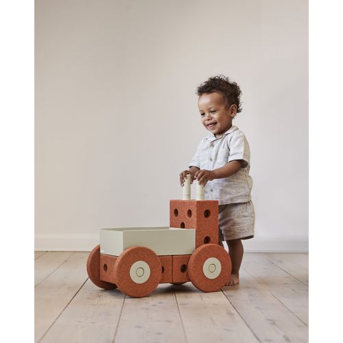 MODU 3u1 Baby Walker, Burnt Orange / Dusty Green slika 4