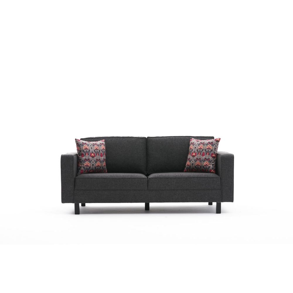 Kale Sofe - Antracitna 2-Sjedalna Sofa slika 6