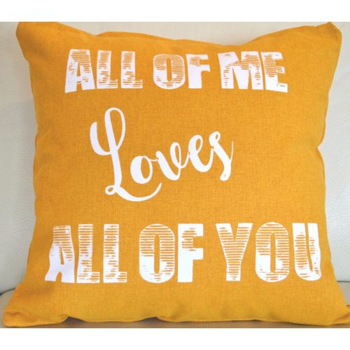 Jastuk Love yellow 40x40 2067 slika 1