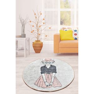 Cat Women Multicolor Carpet (100 cm)