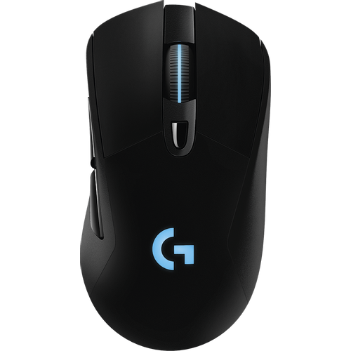 Miš Logitech G703 Wireless Gaming, HERO, LIGHTSPEED, crni slika 3