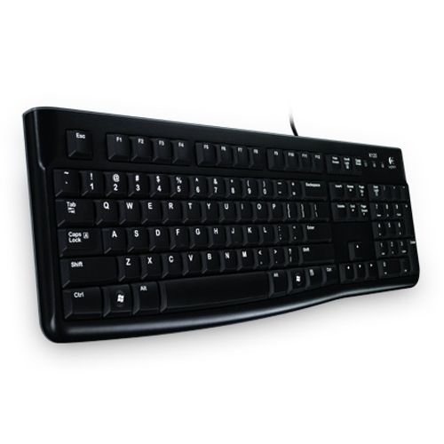 Logitech K120 Žičana Tipkovnica - Crna slika 1