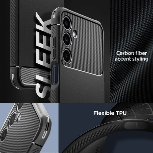 Spigen Rugged Armor maska za Samsung Galaxy A25 5G – crna slika 5
