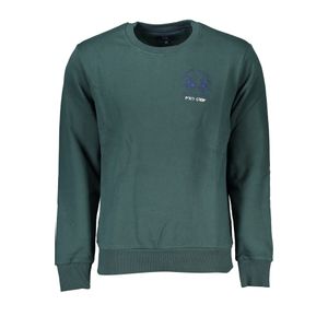 LA MARTINA GREEN MEN'S ZIPLESS SWEATSHIRT